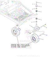 Parts List 21 - Front Wheels and Caster Forks