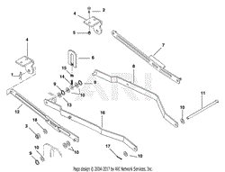 Hanger Arm (48&quot; Decks Only)