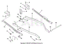 Hanger Arm (48&quot; Decks Only)