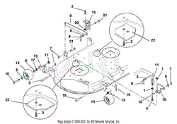 42&quot; Mower Brackets And Rollers