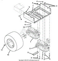 Transaxle And Wheels