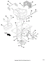 Engine, Exhaust, Belts And Idlers