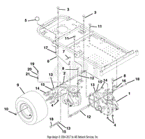 Transaxle, Dump Valves And Rear Wheels