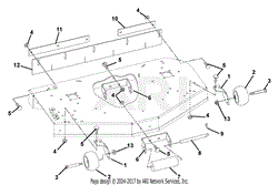 Mower Brackets And Rollers