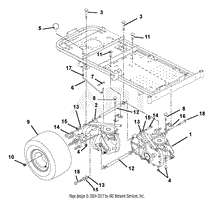 Transaxle, Dump Valves And Rear Wheels