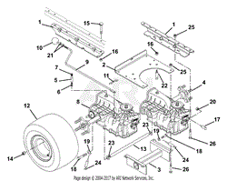 Transaxle, Dump Valves And Rear Wheels