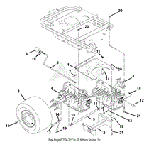 Transaxle, Dump Valves And Rear Wheels