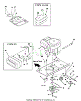 Engine, Exhaust, Belts And Idlers