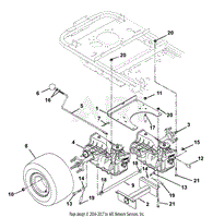 Transaxle, Dump Valves And Rear Wheels