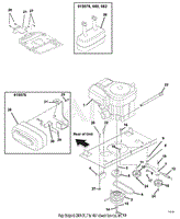 Engine, Exhaust, Belts And Idlers