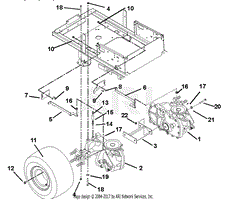 Transaxle, Dump Valves And Rear Wheels