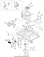 Engine, Exhaust, Belts And Idlers