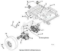 Transaxle, Dump Valves And Rear Wheels