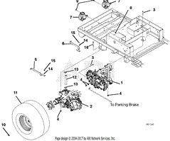 Transaxles, Dump Valves, Rear Wheels