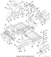 Frame, Hood, Fenders, Casters And Tires