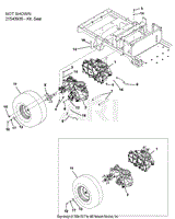 Transaxle, Dump Valves And Rear Wheels