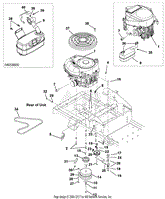 Engine, Exhaust, Belts And Idlers