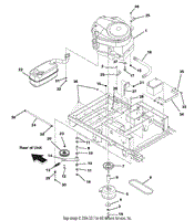 Engine, Exhaust, Belts And Idlers