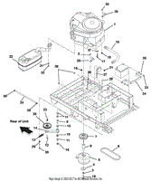 Engine, Exhaust, Belts and Idlers