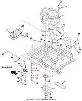 Engine, Exhaust, Belts and Idlers