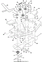 Mower Deck, Belts, Idlers and Blades