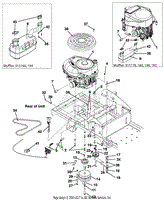 Engine, Exhaust, Belts And Idlers