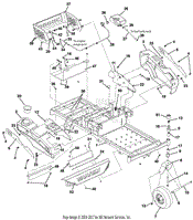 Frame, Hood, Fenders, Casters And Tires