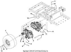 Transaxle, Dump Valves And Rear Wheels