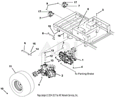 Transaxle, Dump Valves And Rear Wheels