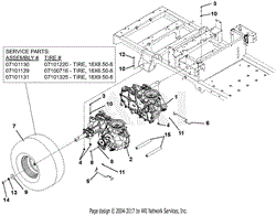 Transaxle, Dump Valves And Rear Wheels