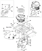 Engine, Exhaust, Belts And Idlers