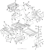 Frame, Hood, Fenders, Casters And Tires