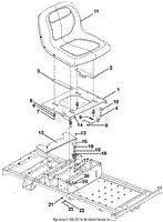 Seat And Seat Support - 42&quot; And 50&quot;