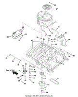 Engine, Exhaust, Belts and Idlers