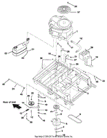 Engine, Exhaust, Belts And Idlers