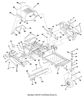 Frame, Hood, Fenders, Casters and Tires