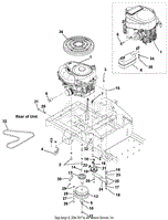 Engine, Exhaust, Belts And Idlers