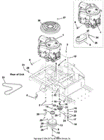 Engine, Exhaust, Belts And Idlers