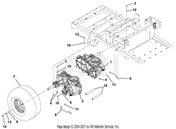 Transaxle, Dump Valves And Rear Wheels