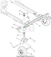 Front Caster Wheels