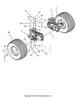 Rear Tires And Transaxles