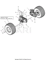 Rear Tires and Transaxles