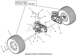 Rear Tires And Transaxles