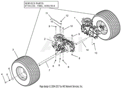 Rear Tires and Transaxles