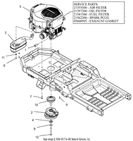 Engine - Kohler 22HP Twin