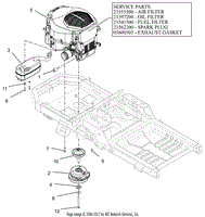 Engine - Kohler 22HP Twin