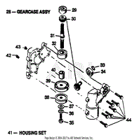 2345 Gearcase Attachment