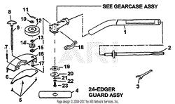 2351 Driveshaft and Guard Assy Attachment