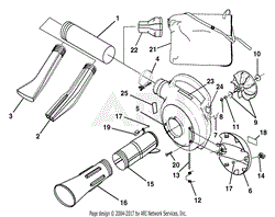 Volute, Fan And Tubes