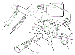 Volute, Fan And Tubes